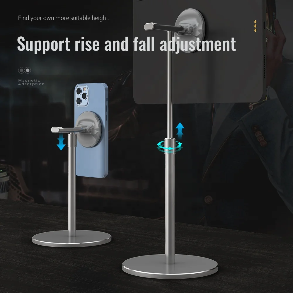 2 in 1 Desk situation for airpods max stand phone magnetic bracket Metal aluminum alloy luxury Holder headphone stand for ipad