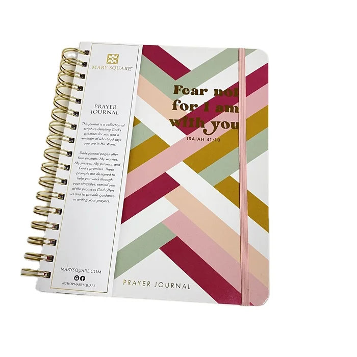 Персонализированный блокнот с цветной обложкой и спиралью для настройки A4 A5 A6