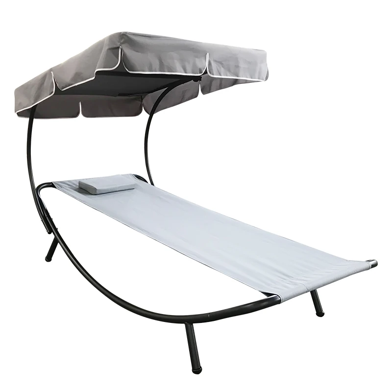 Двуспальная пляжная кровать с навесом уличная мебель