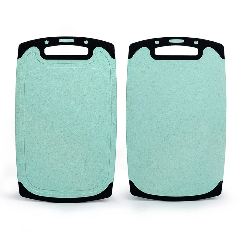 Hot selling custom vegetable fruit meat chopping board sets 3 pcs kitchen plastic cutting boards