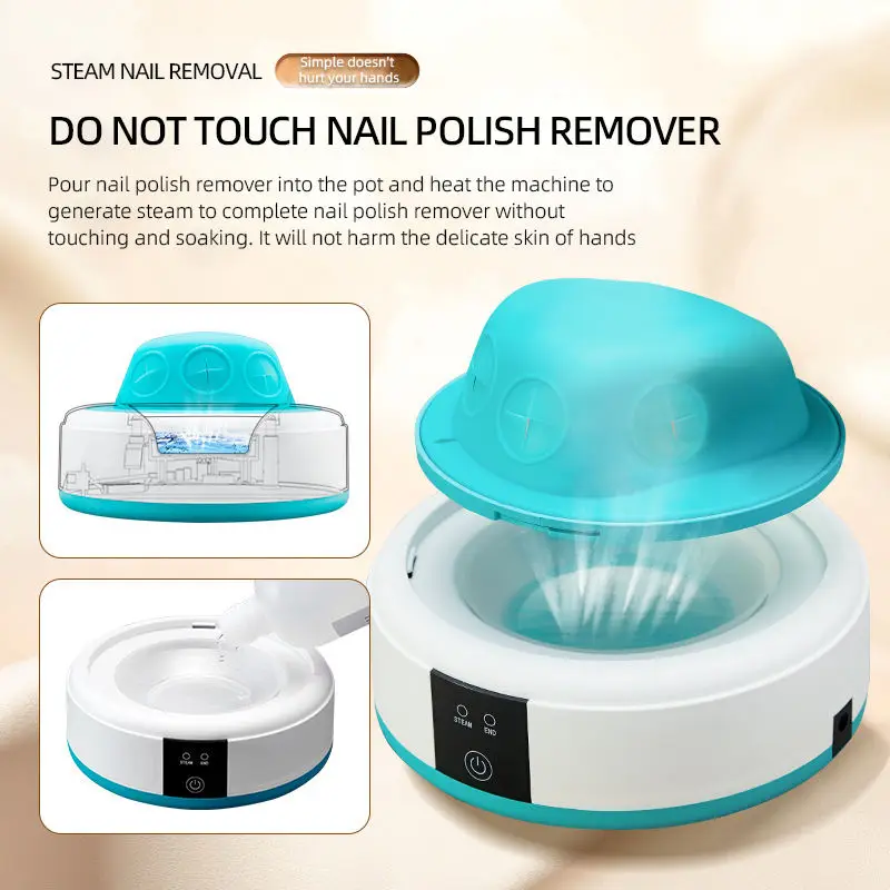 Wholesale 24W Gel Polish Removal Machine Electric Steam Gel Nail Remover Professional Nail Gel Removal Machine