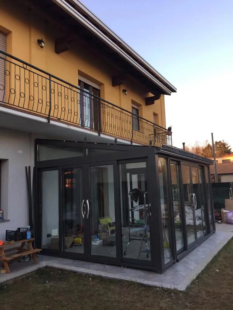 
aluminum frame outdoor glass house veranda sunroom green sunshine house aluminum structure solarium commercial sun room 