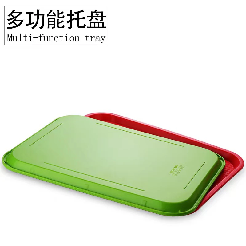 serving tray plastic serving tray fast food trays durable rectangular without handle convenient