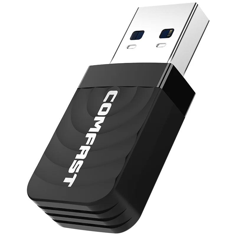 Популярные 1300 Мбит/с COMFAST CF-812AC dual band IEEE802.11b/g/n/ac Стандартный ключ comfast Вай-Фай адаптер драйвера