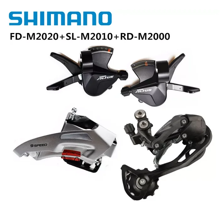 Shimano ALIVIO M2000 Rear Derailleur ALTUS M2010  Acera M2020 9 Speed Bicycle Rear Derailleur  Mountain Bicycle Long Cage