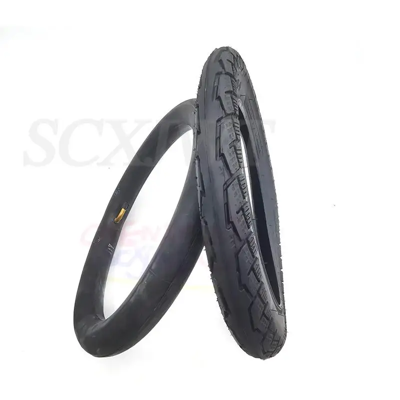 14x2.125 54-254 14Inch 14x2.125 Tires outer Tyres and inner tube with 0 valve for folging Bicycle Gas Electric Scooters E-bike