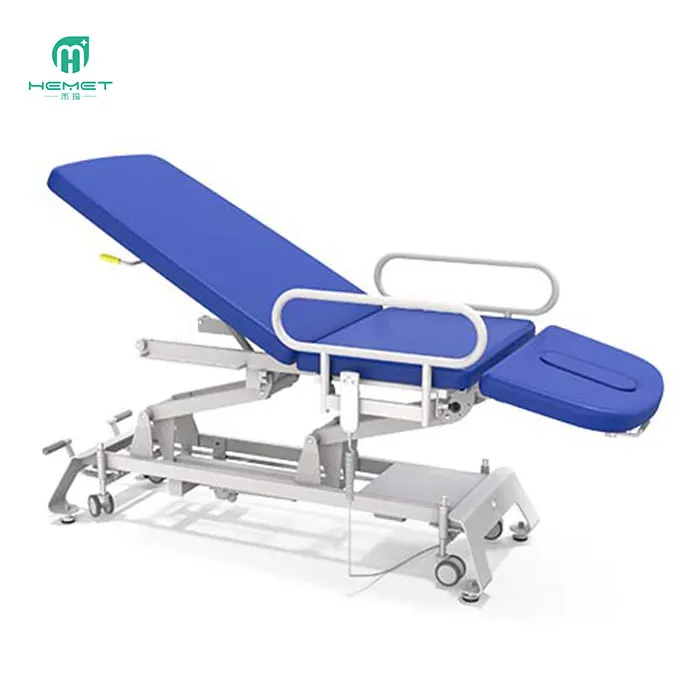 Camino-Cabell China Factory Professional Portable Electric Cervical Traction Table Physical Therapy Bed Medical Treatment Table