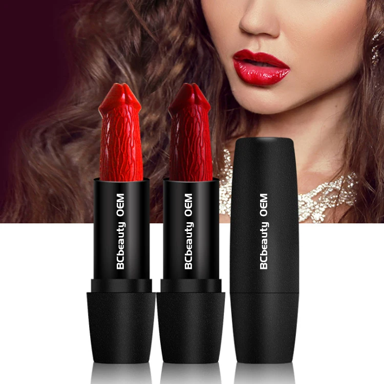 High Quality Supplier Vegan Moisturizing Lip Gloss Plumper Satin-Finish Longwear Gloss Penis Lipstick