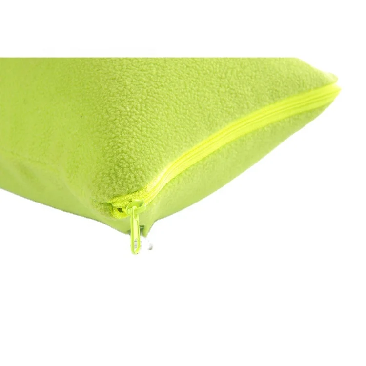 Wholesale Inflatable Solid Color Fleece Neck Rest