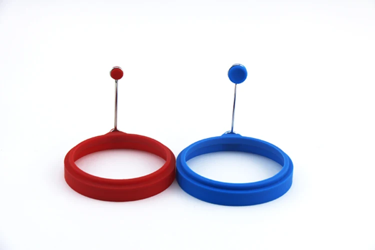 Силиконовая форма для яиц, 100% пищевой силикон, кольцо для жарки яиц, антипригарная силиконовая форма для яиц, форма для блинов, круглая форма для готовки