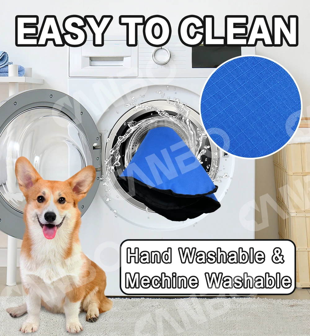 CANBO Outdoor Portable Easy Cleaning Foldable Elevated Pet Dog Bed with Waterproof Oxford Cloth