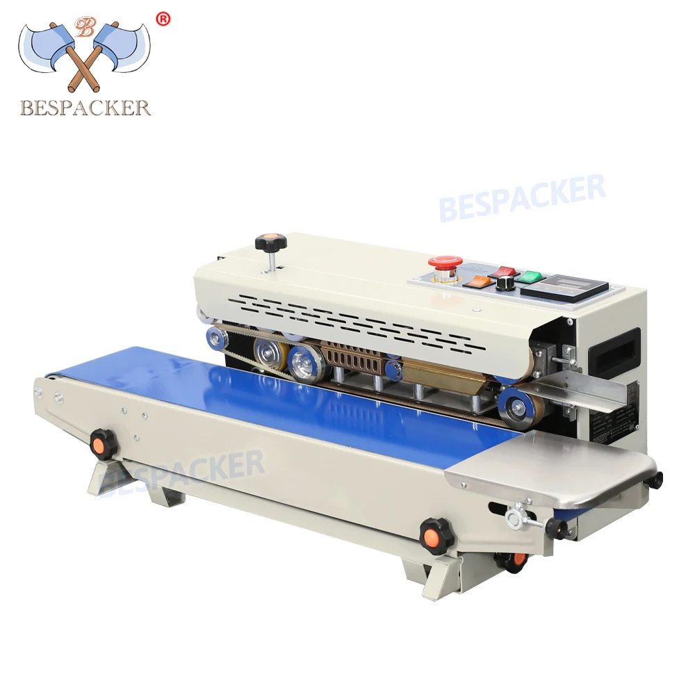 FR-770 Hot Continuous Automatic Sealing Packing Machine PVC Band Sealer Packing Machine
