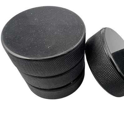 Factory Direct Sell Rubber International Hockey Training Puck Manufacturers Rubber Pucks