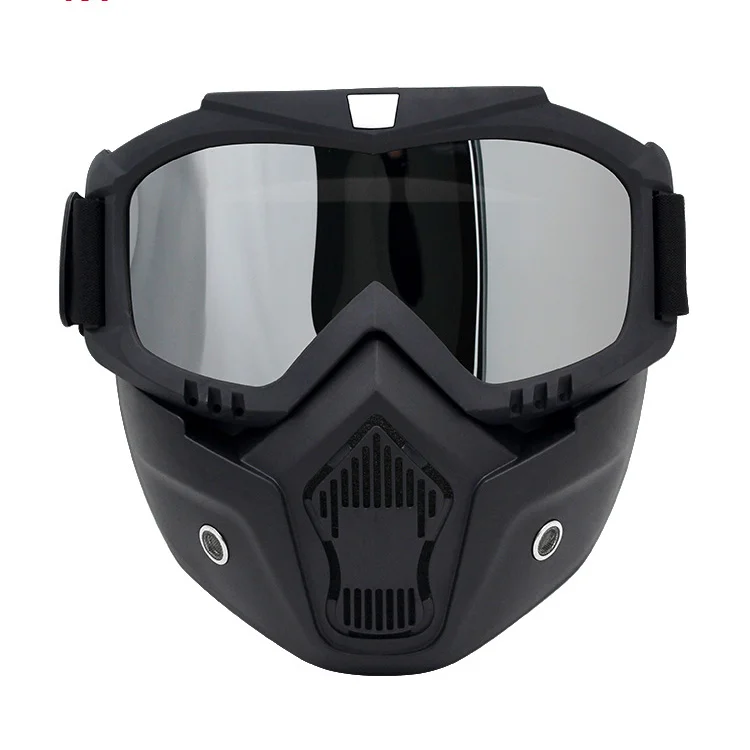  2021 Motocross glasses detachable wear under helmet motorcycle sunglasses uv400 motocross