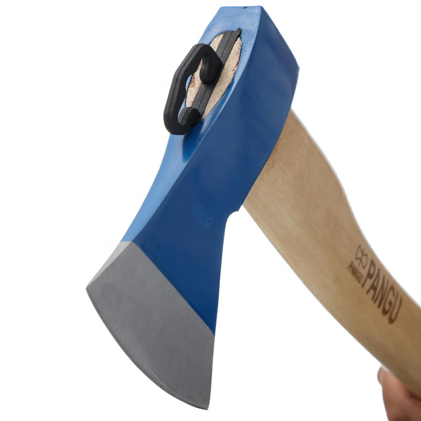 Custom Handmade Corban Steel Viking Camping Tamahawk Hatchet Multi Purpose axe  With Wood Handle