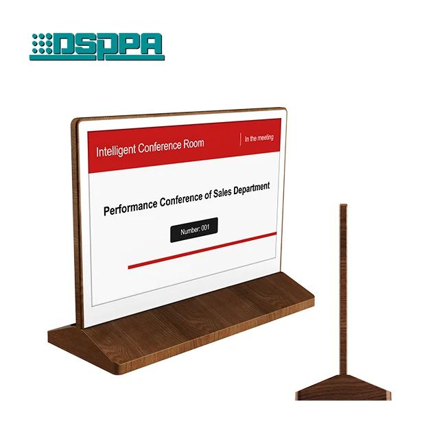 Electronic Digital Table Sign E-paper Display Intelligent Conference Electronic Table Name Card Paperless conference system