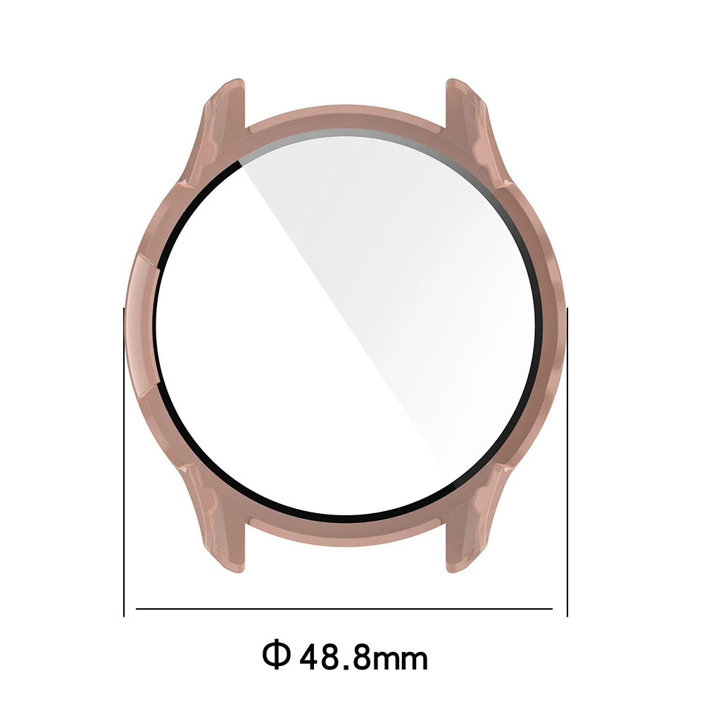 New PC+Tempered Glass Integrated watch Case For Garmin Forerunner 955 Smartwatch watch Case For Garmin Forerunner 955 watch Case