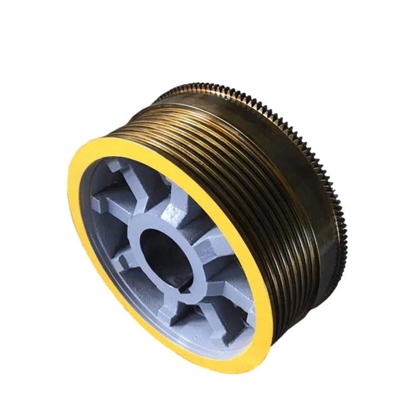 Elevator Traction Wheel Lift Traction Sheave Elevator Traction Sheave Deflector Wheel Elevator Accessories