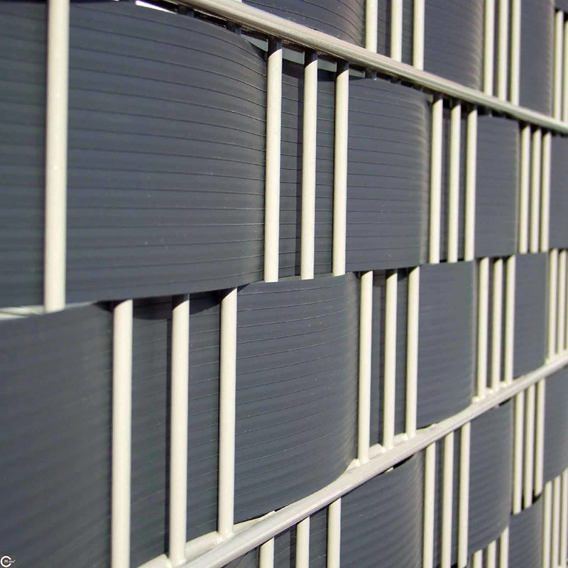 Custom PVC Zaun Streifen Hart Fence Privacy Protection hard pvc strip screen fence 19cm*252cm,1450gsm