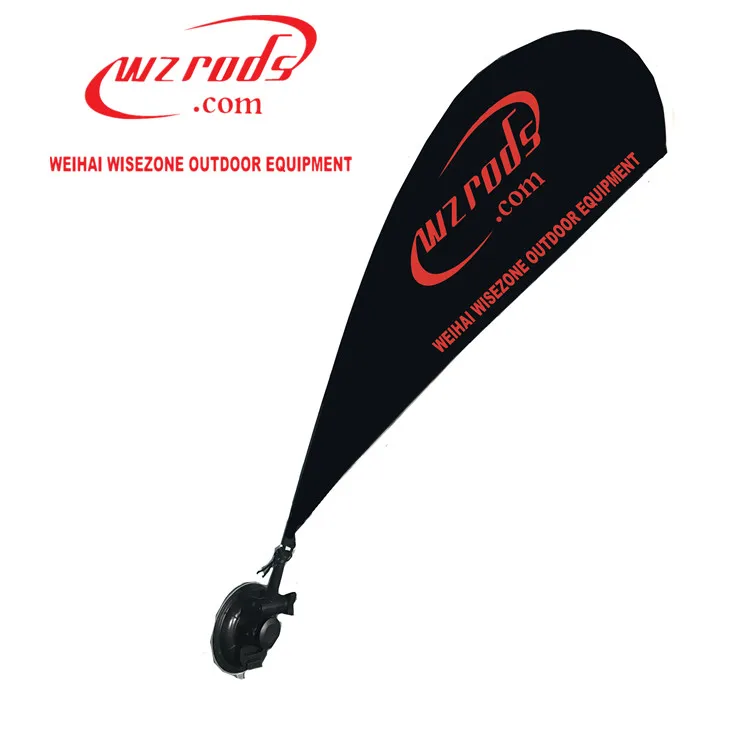Weihai WZRODS Hot Sale custom flag Mini flag Teardrop Beach Adjustable Angle Window Wing Flag Pole Sucker Banner For Advertising