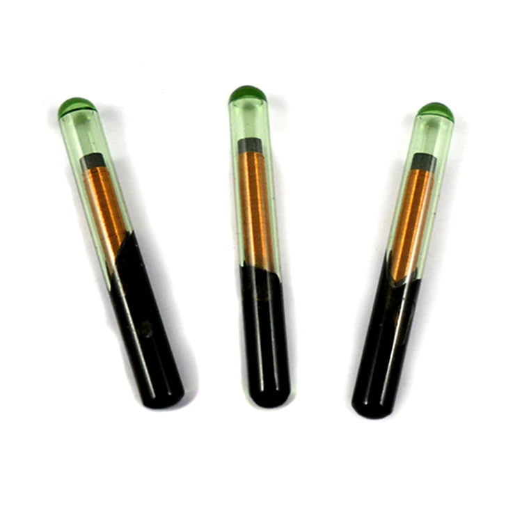 134.2KHz FDX-B EM4305 Pet Tracking RFID Microchip Bioglass Capsule Tag With Syringe