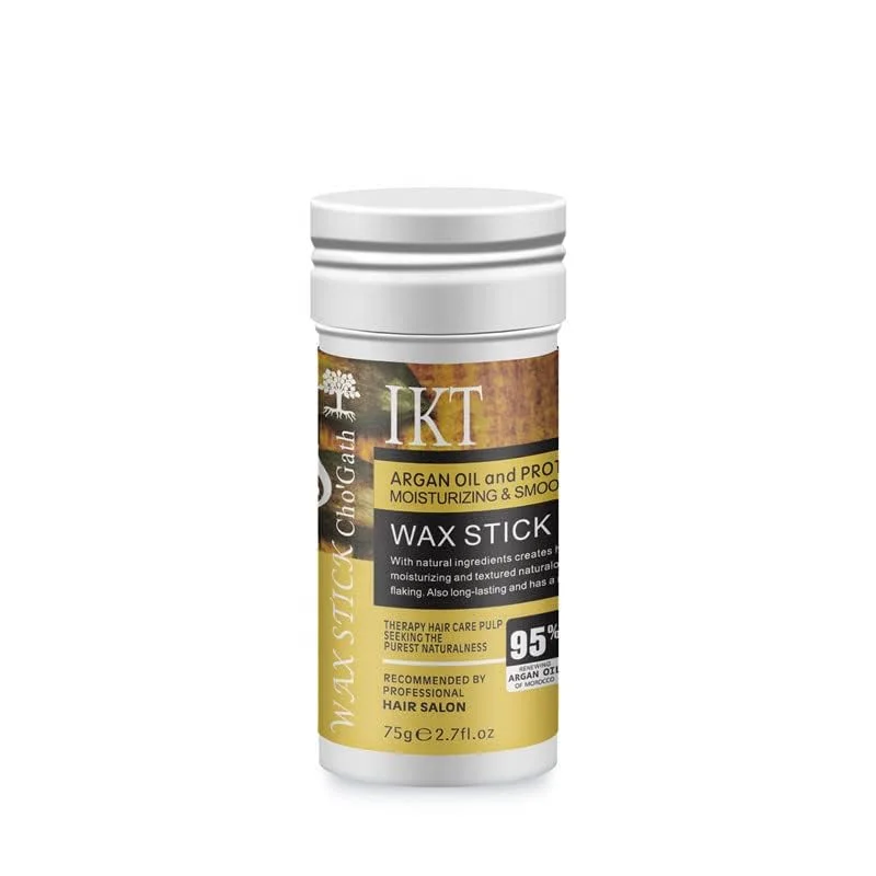 Perfect Smooth Non-Frizziy OEM Hair Edge Control Private Label Keratin 75g Hair Wax Sticks Hair Gel Stick