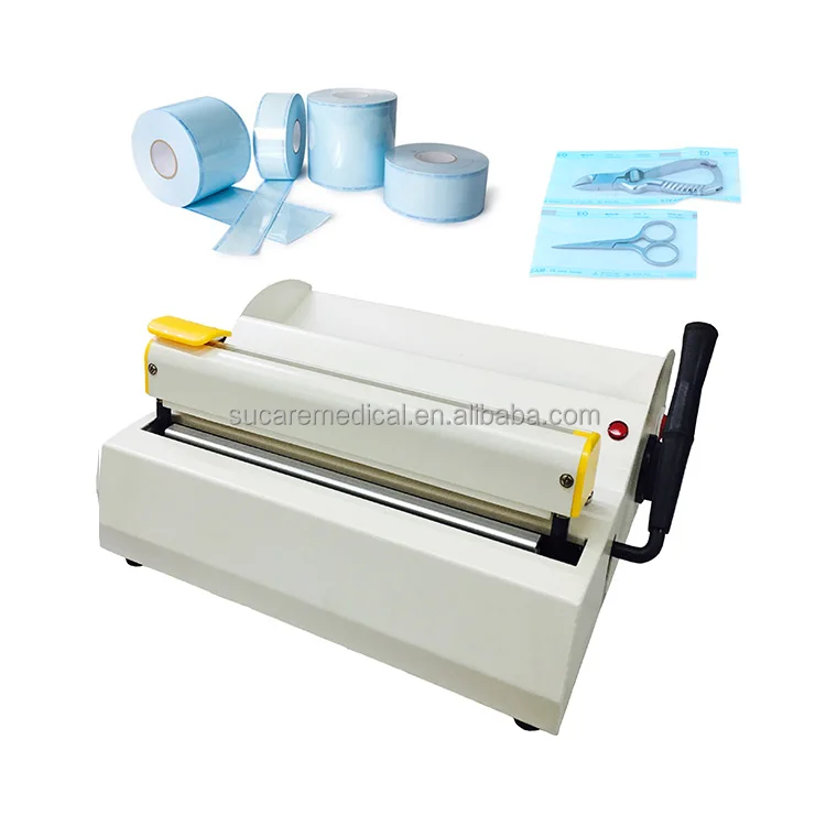 Металлическая оболочка ручная стерилизационная сумка запечатывающая машина для стоматологической клиники