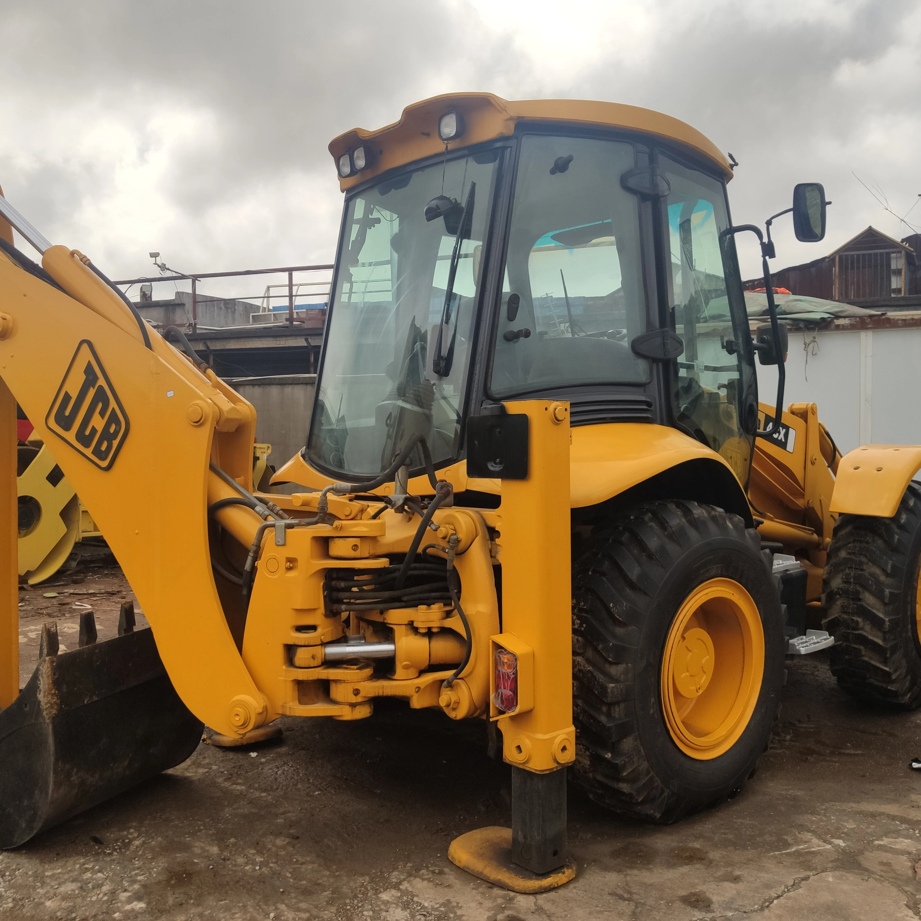 Б/у оригинальный японский экскаватор-погрузчик 4cx jcb4cx jcb 4cx на продажу