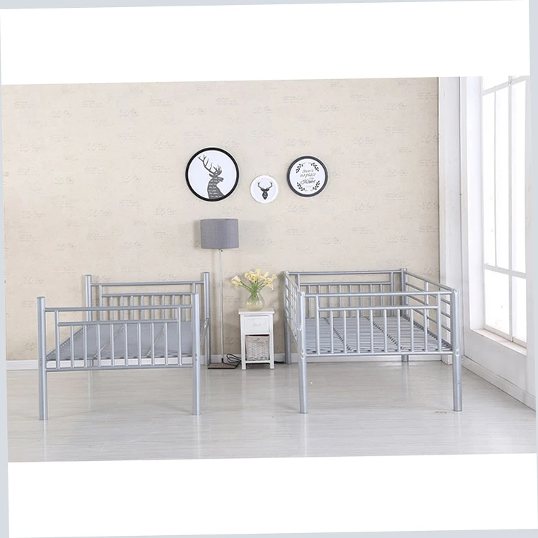 Bunk Bed Wood Double Decker White-color-bunk-beds-adult for Sale in Sharjah Second Hand Triple Beds Home Furniture Iron Modern