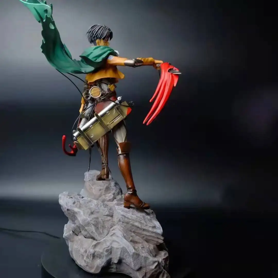 Hot-sale High Quality Boxed PVC 35CM Anime Toy Levi Attack On Titan Action Figure