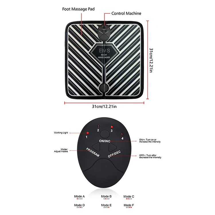 New Electric Shiatsu kneading Massage Mattress Machine Body Massage Mat With Heat