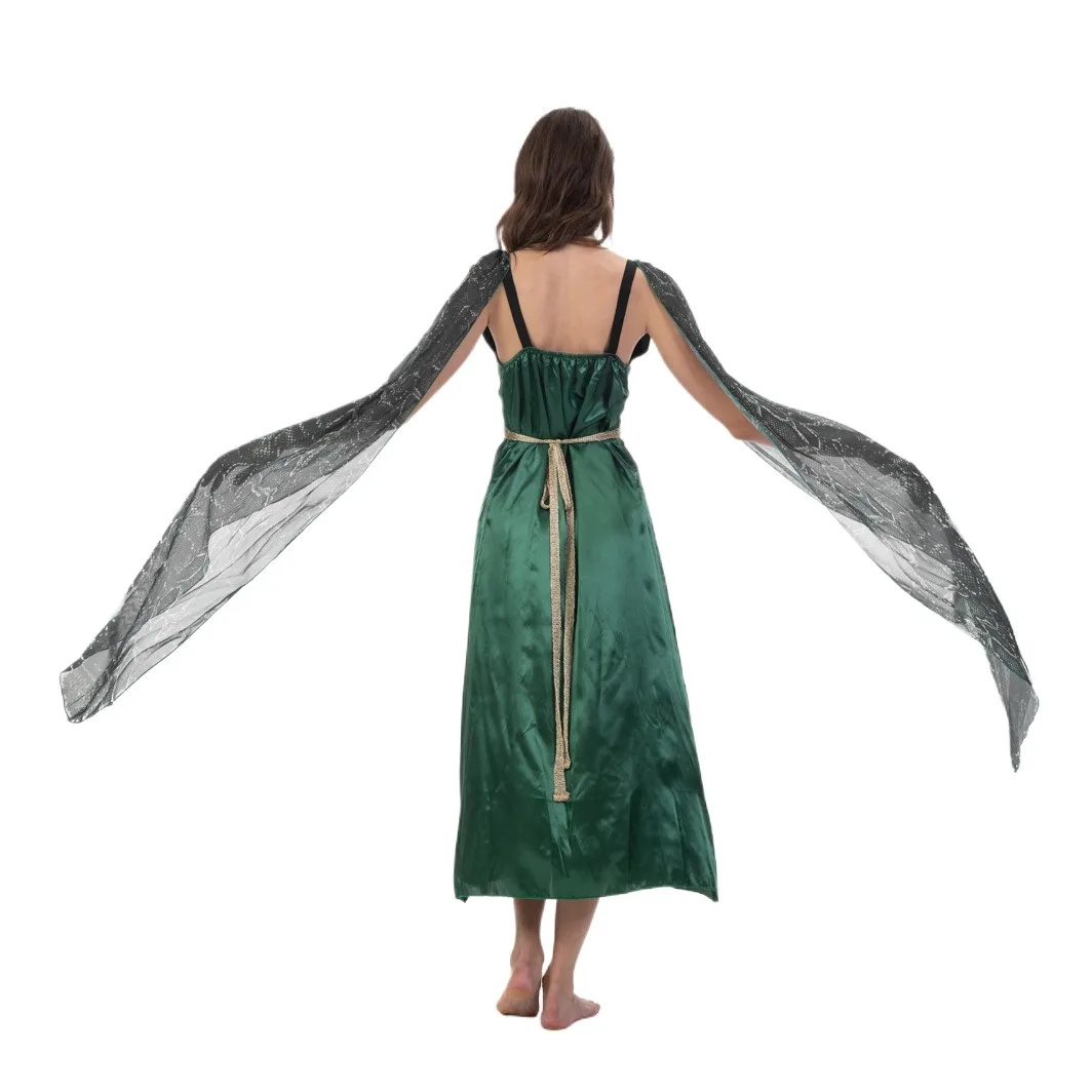 Greek Goddess Medusa Costume for Kids Halloween Performance Outfit Sexy Snake Hair Design