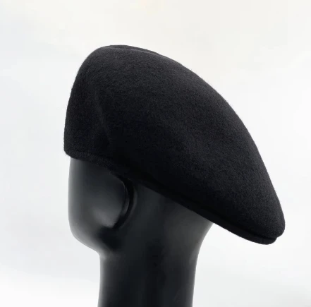 2024 Autumn Winter Hot Sell Fashion Men Wool Flat Top Ivy Hat  Beret Cap Hat for Men