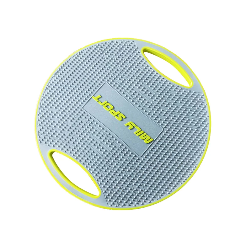 New Curvy Indoor Yoga Balancing Training plastic Surf Balance And Stability Round PP TPE Wobble Balance Board For Kids Exercise