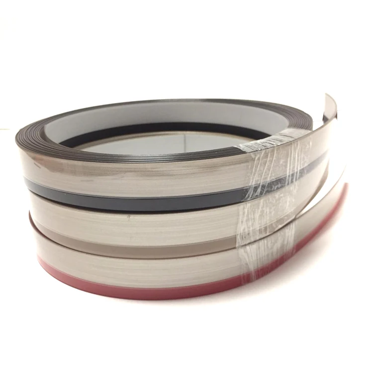 Top quality 0.8mm thickness furniture accessories 3D/ PVC/melamine/ edgeband edge banding tape for particle board