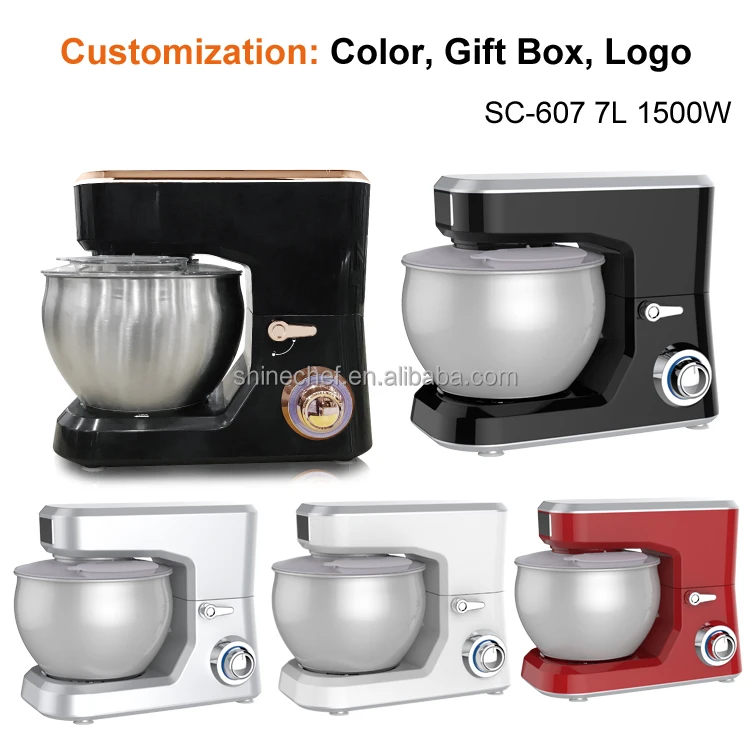 4L 5L 7L Electric Dough Stand mixer Automatic Food Mixer China Manufacturer Cake Mixer