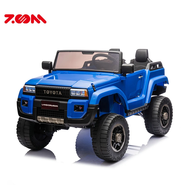 2.4g Remote Control Toyota Lc250 Licensed Battery Powered Kids Ride-on Car Toys Wholesale With Muslic Light Two Open Door