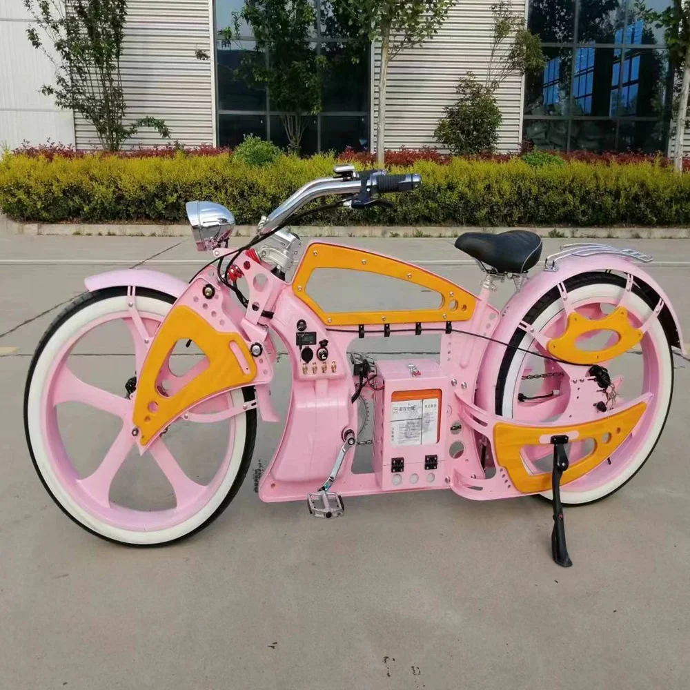 Factory supply vintage cafe racer classic E-motorcycle Electric bicycle(TF-E003)