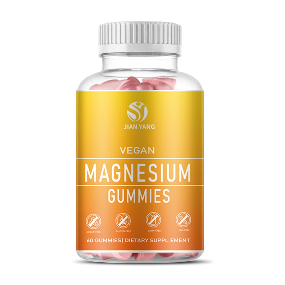 Natural Flavor Gummy Supplement Magnesium Citrate Gummies for Promotes Healthy Relaxation