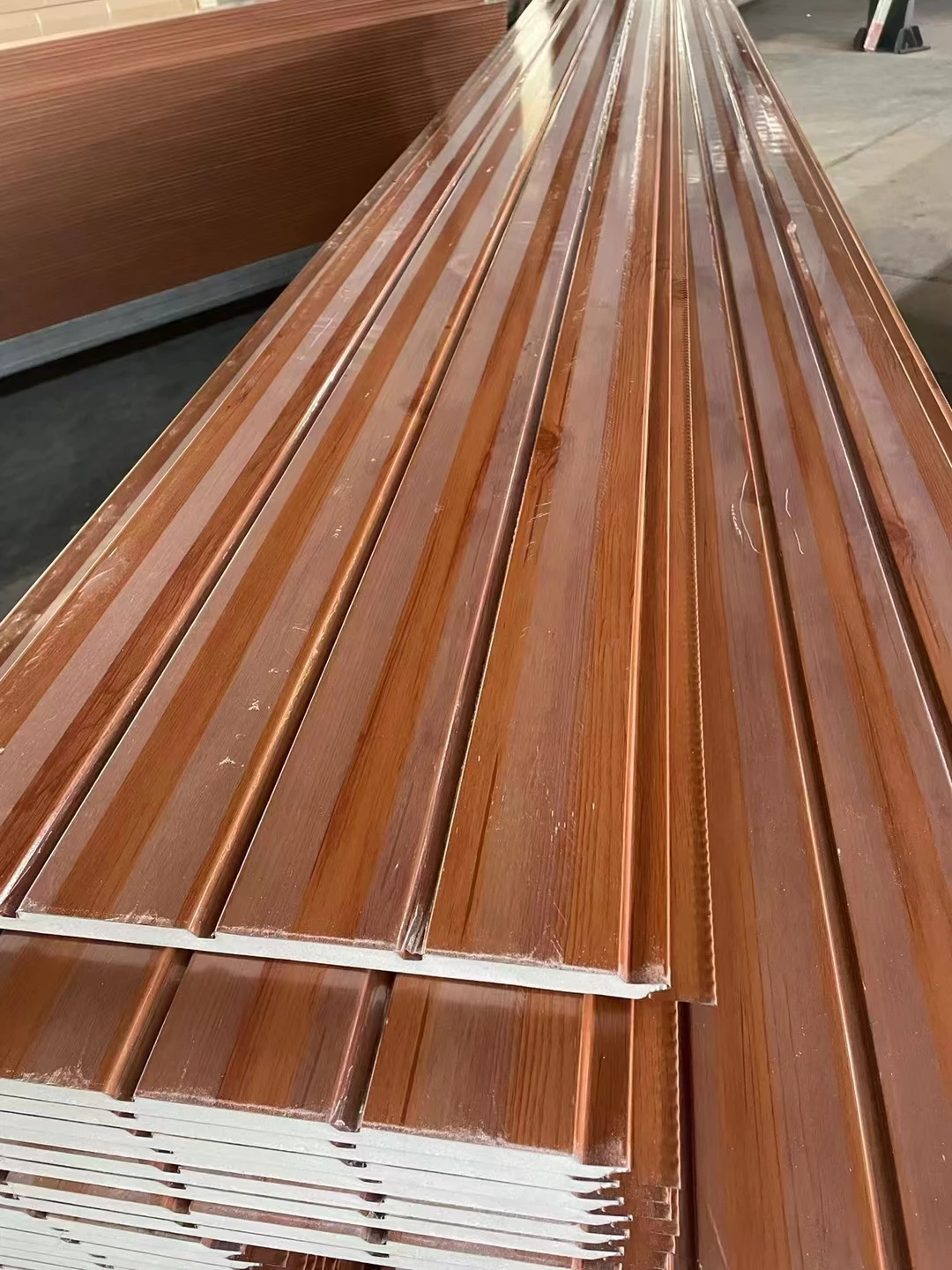 16mm Metal Siding High Quality Exterior Sandwich Wall Panel Hotel Decorative Material Wallpaper