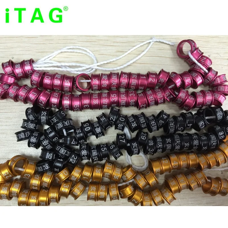 2-15 мм индивидуальный персональный почтовый голубь кольца для ног на ноги влюбленных управление