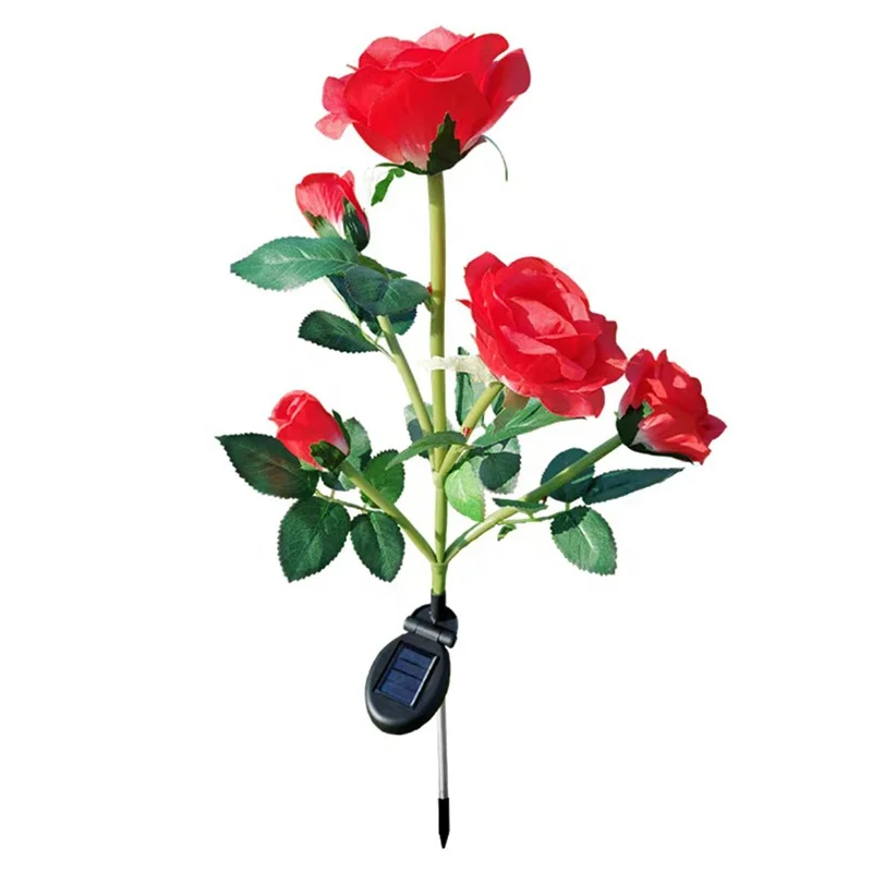 Factory Custom Event & Party Supplies Led Rose Flower Light Artificial Flower Led Rose For Decorations Wedding Wedding