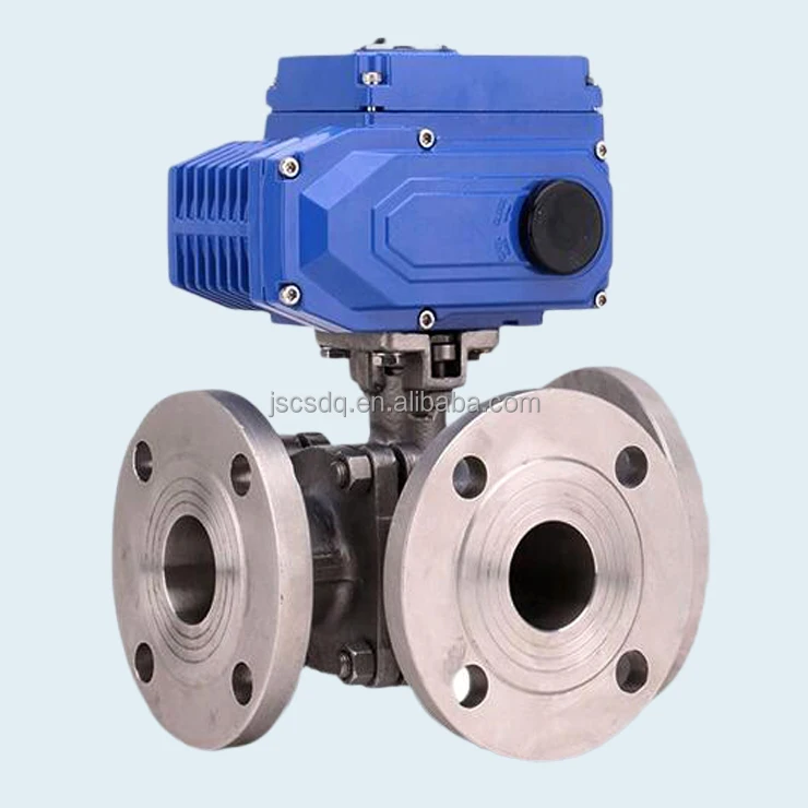 Carbon Steel/Wcb/Stainless Steel 2PC/3PC/3-Way Manual Pneumatic Electric Actuated Flanged Floating/Trunnion Control Ball Valve