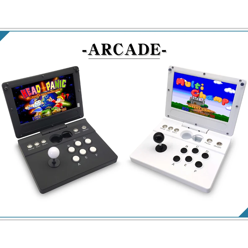 2022 new Pandora box CX 2800 in 1 Folding mini arcade machine supports 1-2 players 10.1 inch 720P HD video game console