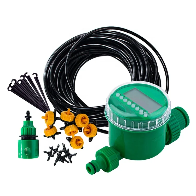 Plastic Battery Control timer with digital screen outdoor yard sprinkler garden hose