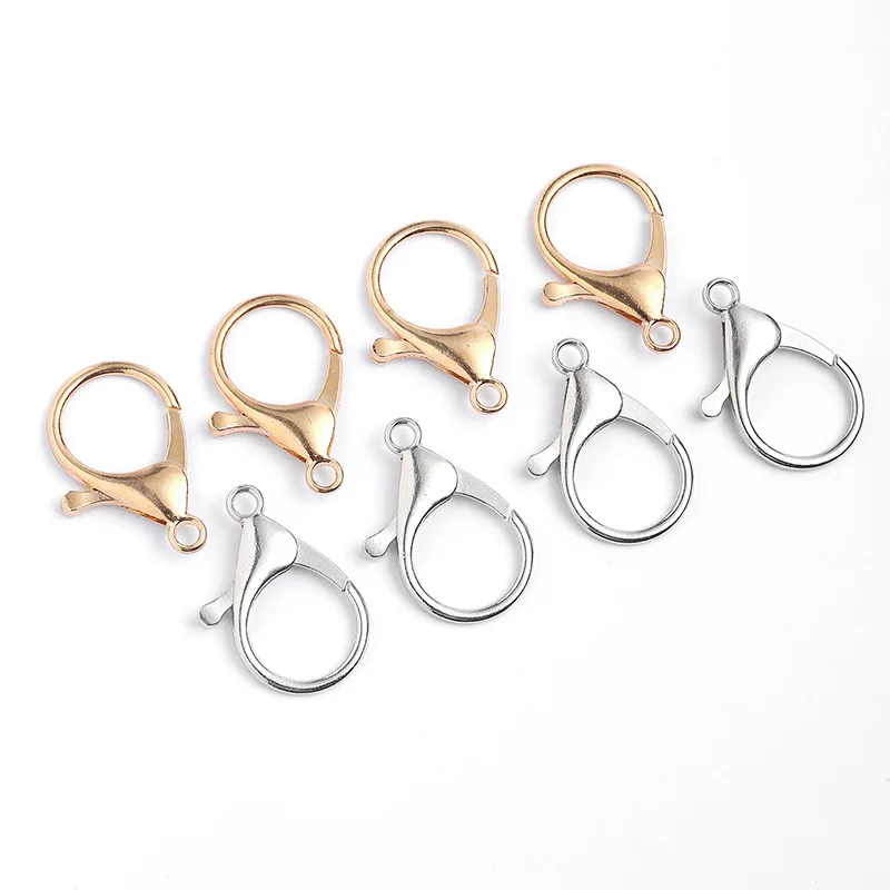 23mm Alloy Jewelry making Clasps & Hooks Alloy Electroplating Bracelet Necklace Key Ring Lobster Hooks Jewelry Finding