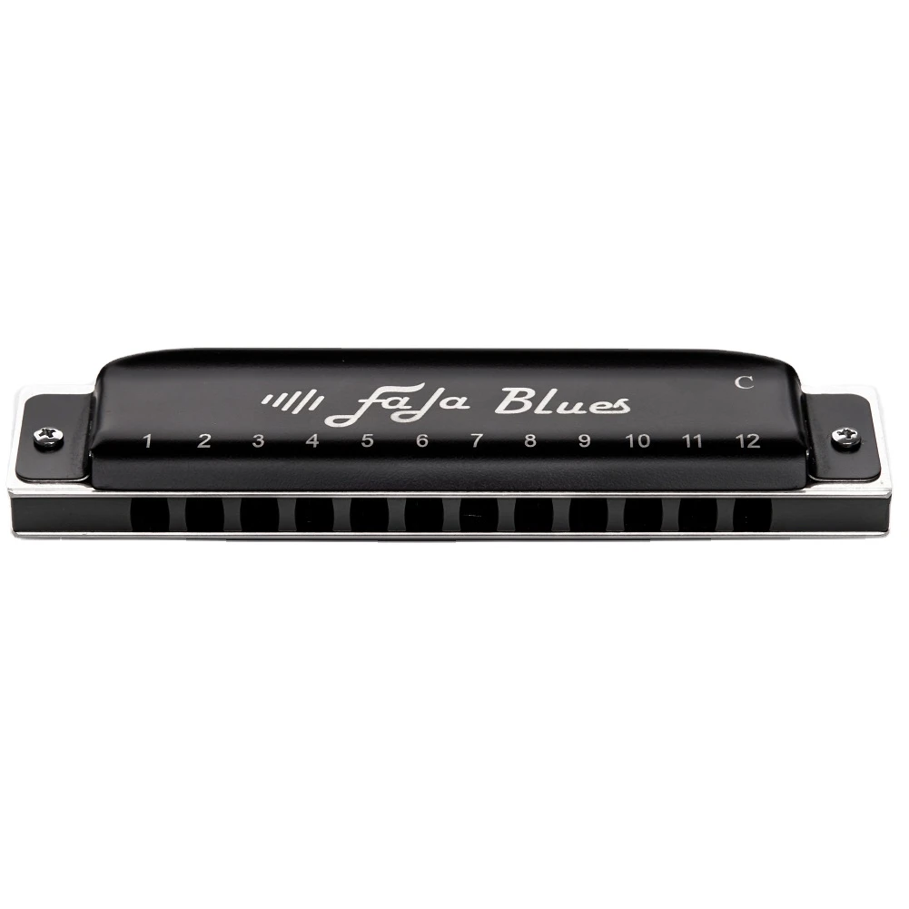 EASTTOP FALA blues mouth organ 12 hole blues professional harmonica AL comb