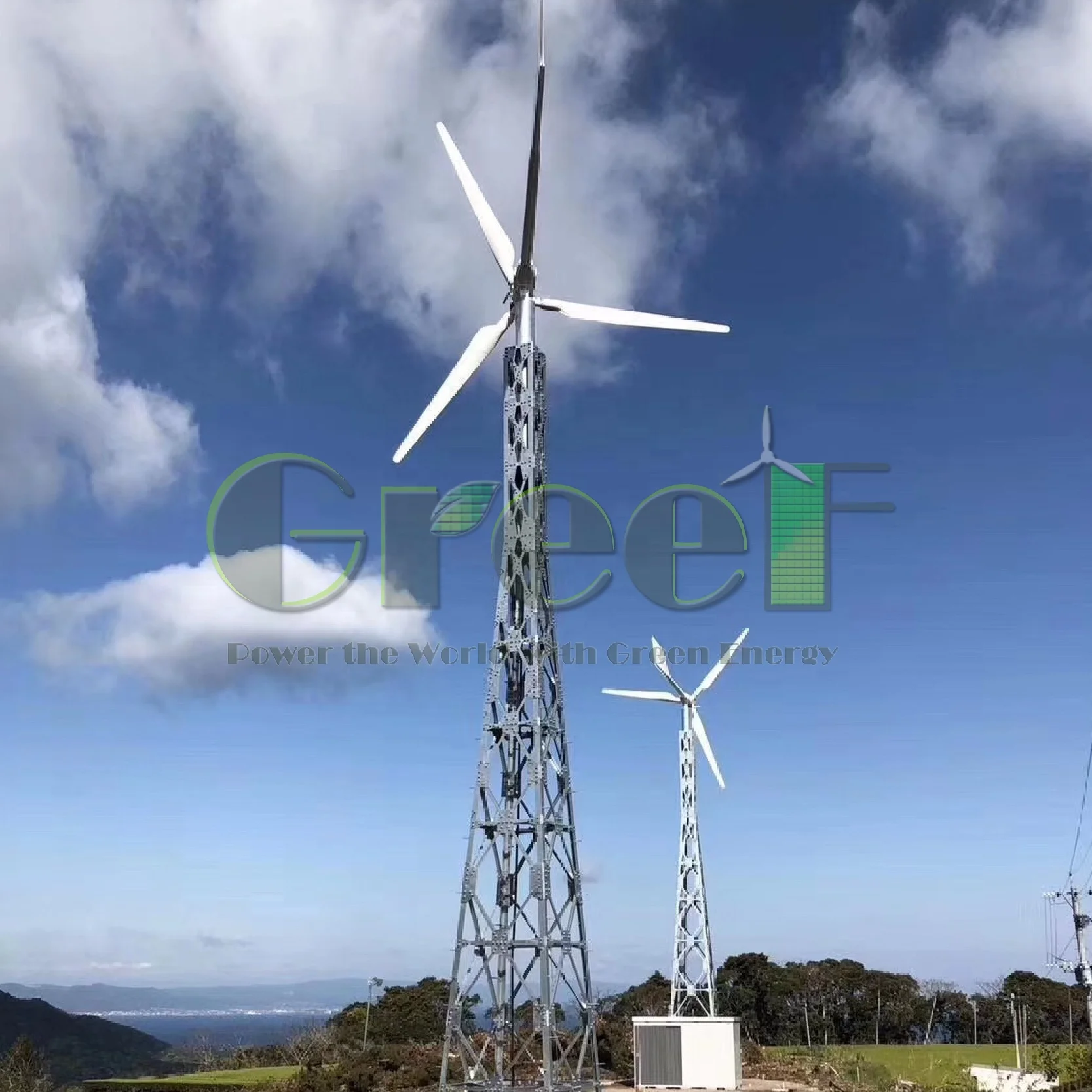 wind power generation system home wind generator turbine kit for company/farm 30kw
