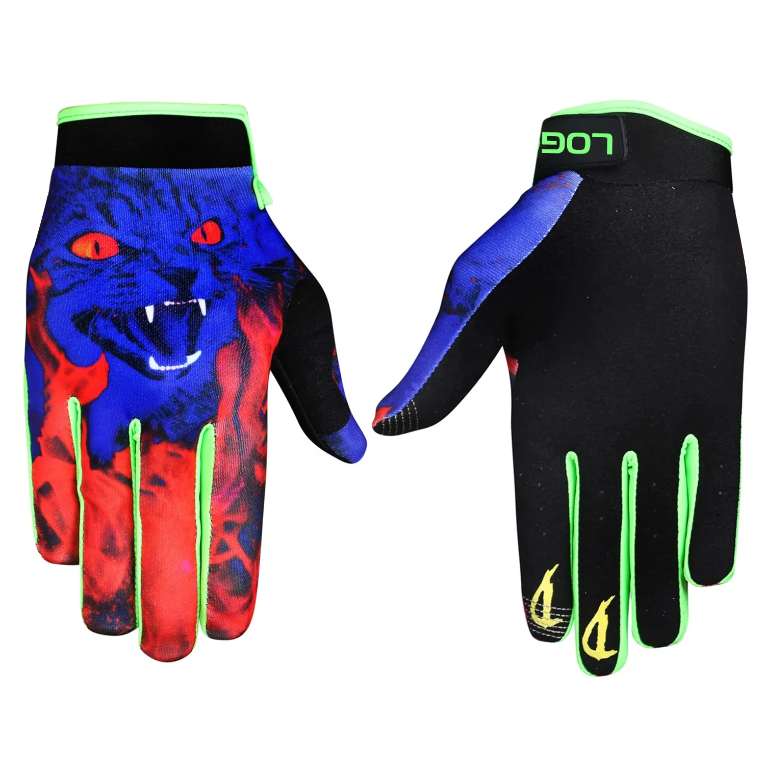 Factory Applies All Seasons Touch screen mtb gloves Full Finger  Protection Non-Slip Motorcycle Racing Gloves