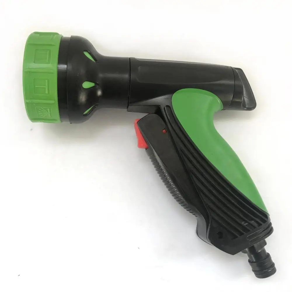 Custom Garden Hose Spray Nozzle 10 Patterns Hot Selling Plastic Sprayer Water Gun Factory Supply of
